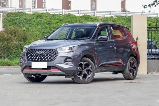 Automóvil de las ruedas de la aleación de Suv del acuerdo del combustible de Chery Tiggo 5x con el sistema del Infotainment de GPS